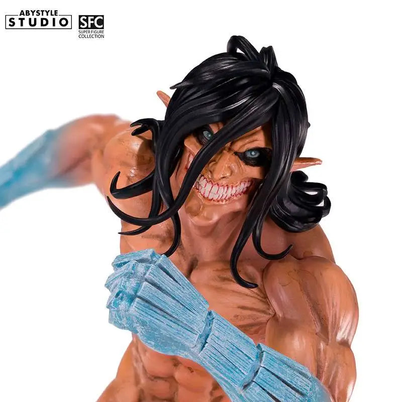 Attack On Titan Eren Titan Form. Super Figure Collection Statue