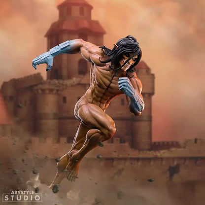 Attack On Titan Eren Titan Form. Super Figure Collection Statue