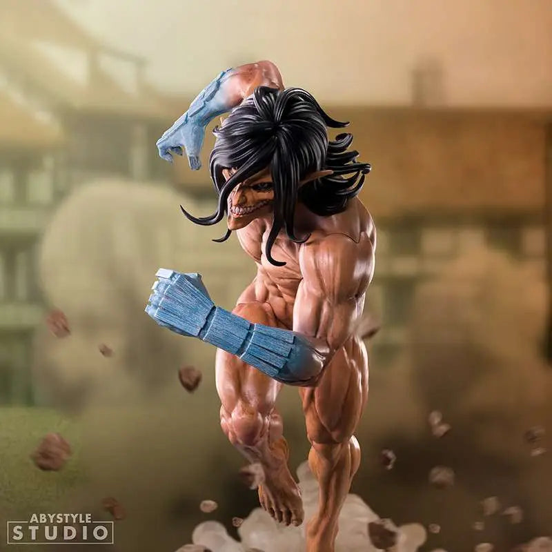 Attack On Titan Eren Titan Form. Super Figure Collection Statue