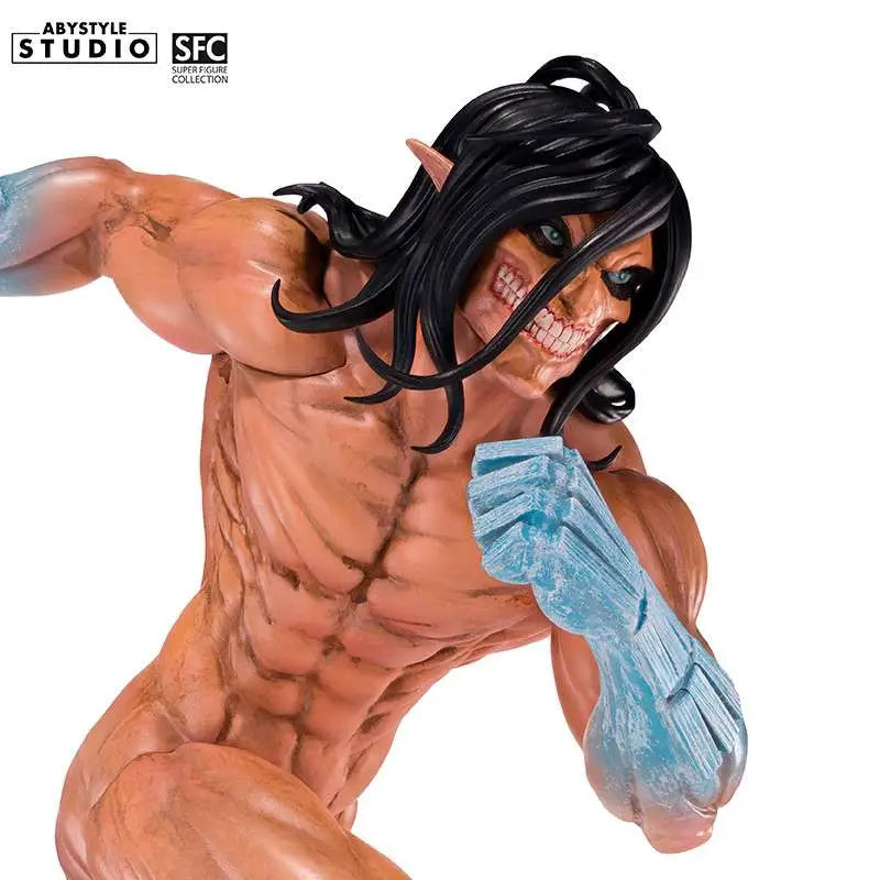 Attack On Titan Eren Titan Form. Super Figure Collection Statue