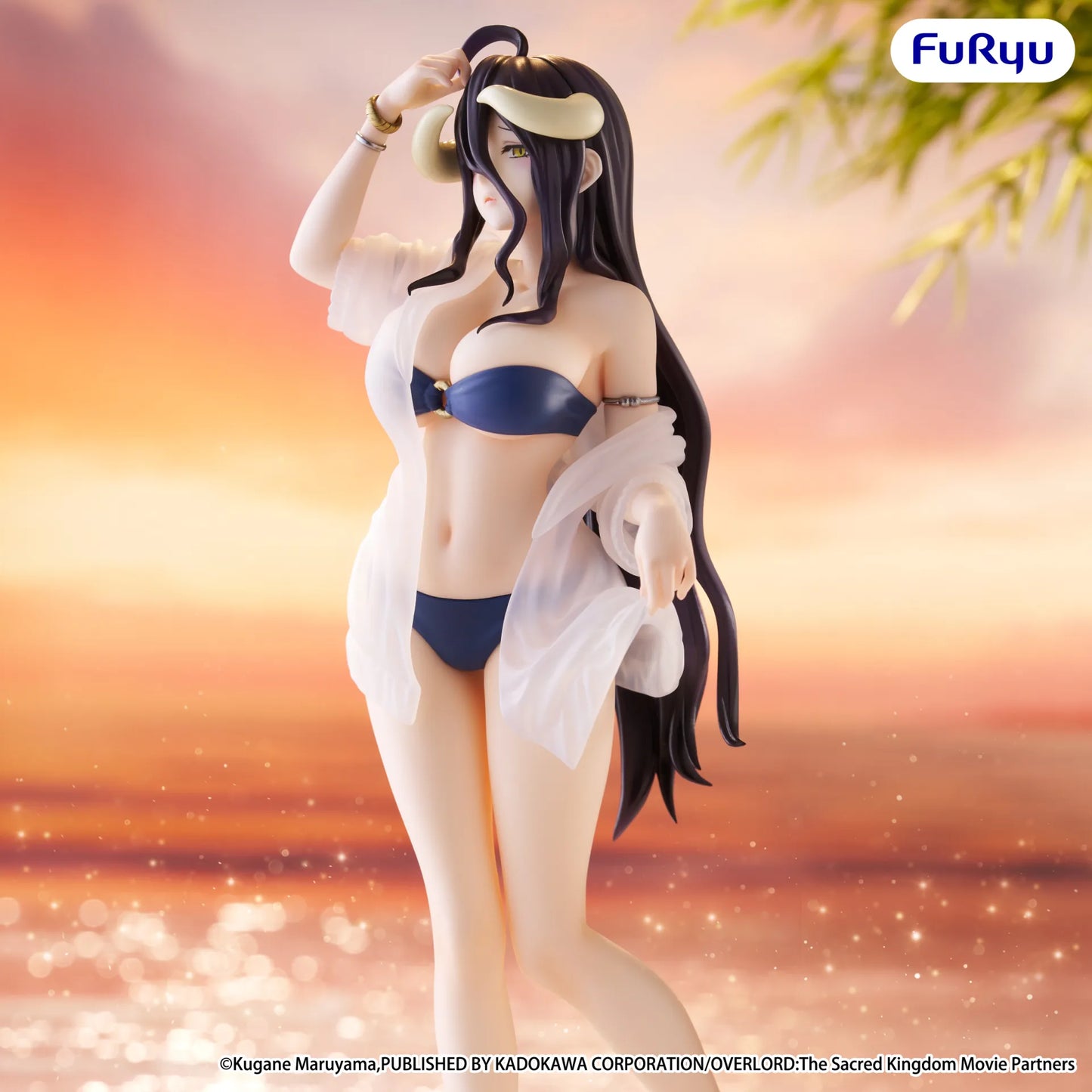 Overlord Albedo Aqua Muchute Figure