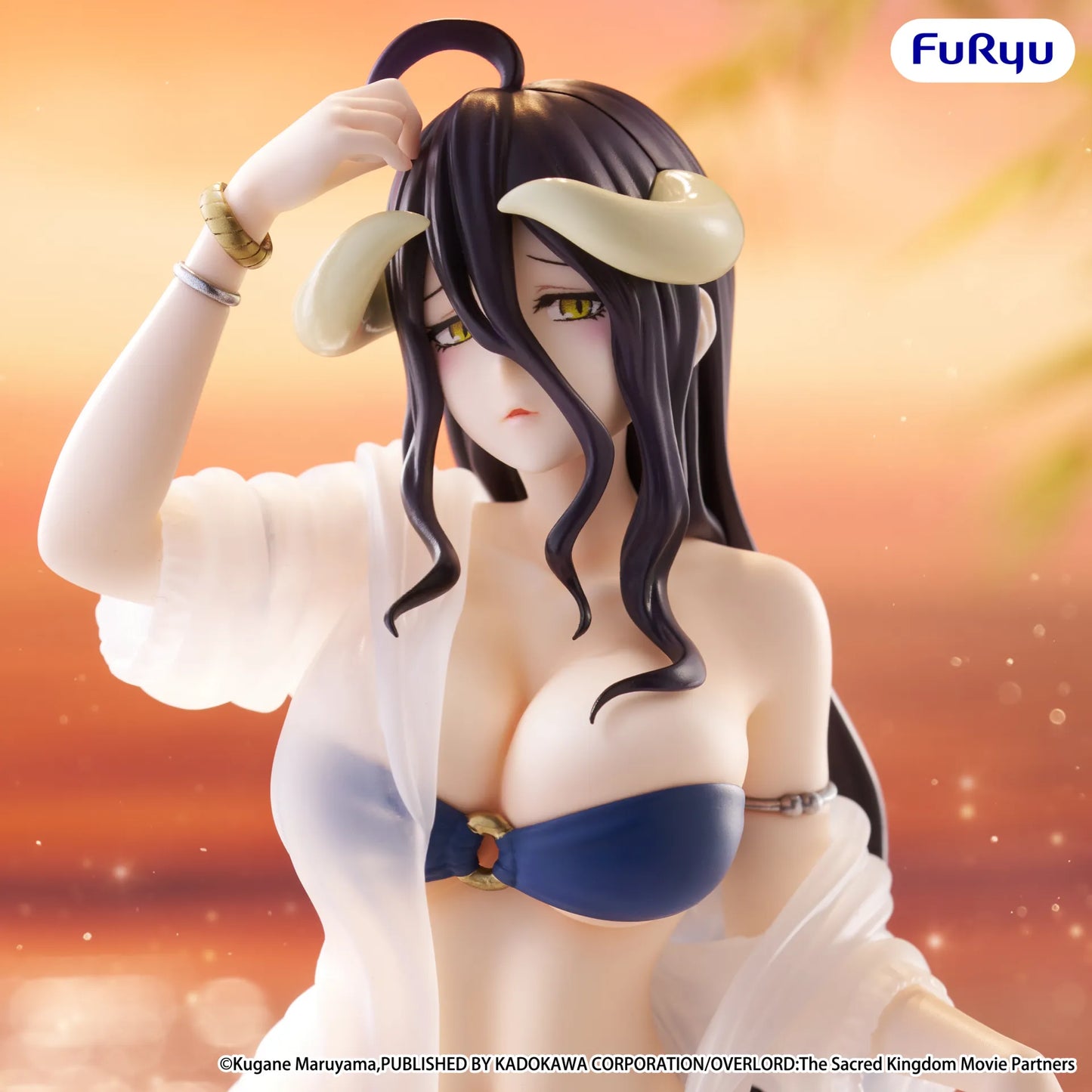 Overlord Albedo Aqua Muchute Figure