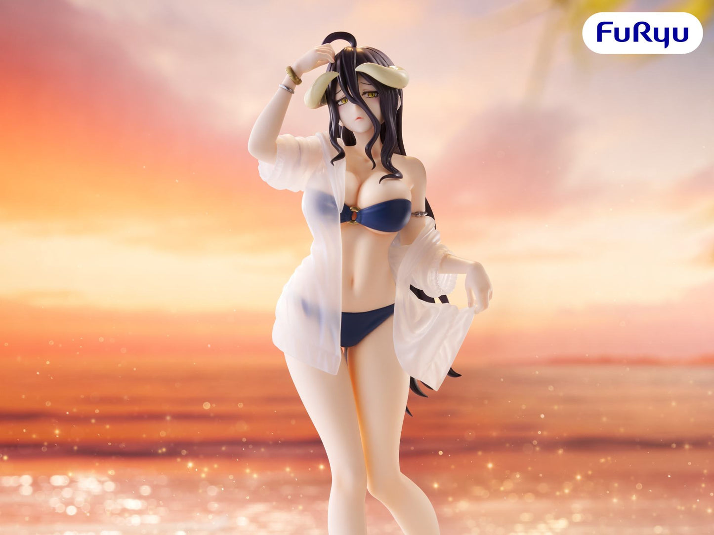Overlord Albedo Aqua Muchute Figure