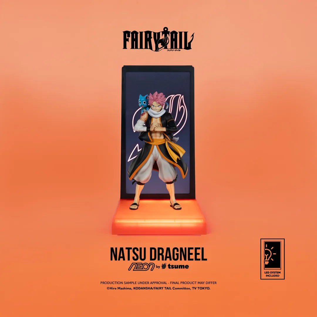 Fairy Tail Natsu Dragneel Neon Figure