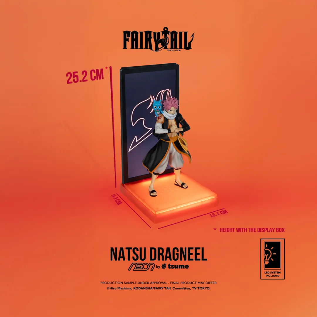 Fairy Tail Natsu Dragneel Neon Figure