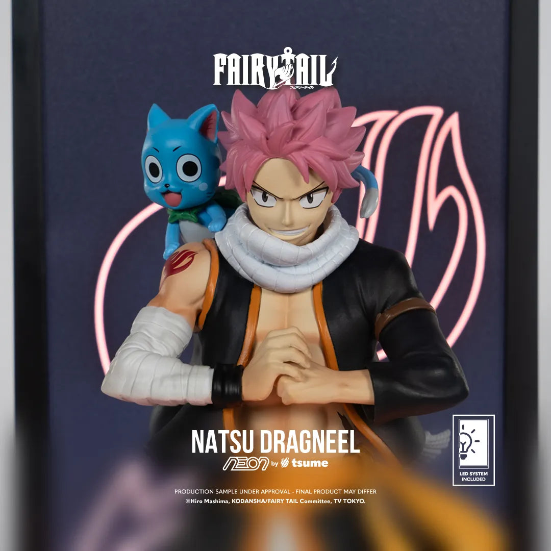 Fairy Tail Natsu Dragneel Neon Figure