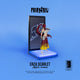 Fairy Tail Erza Scarlet Neon Figure