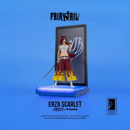 Fairy Tail Erza Scarlet Neon Figure