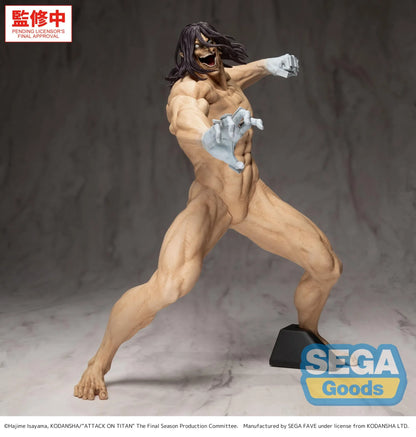 Attack On Titan Eren Jäger Attack Titan Gigantix Figure