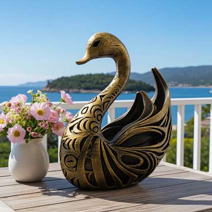 Eleganz des Wassers – Schwan