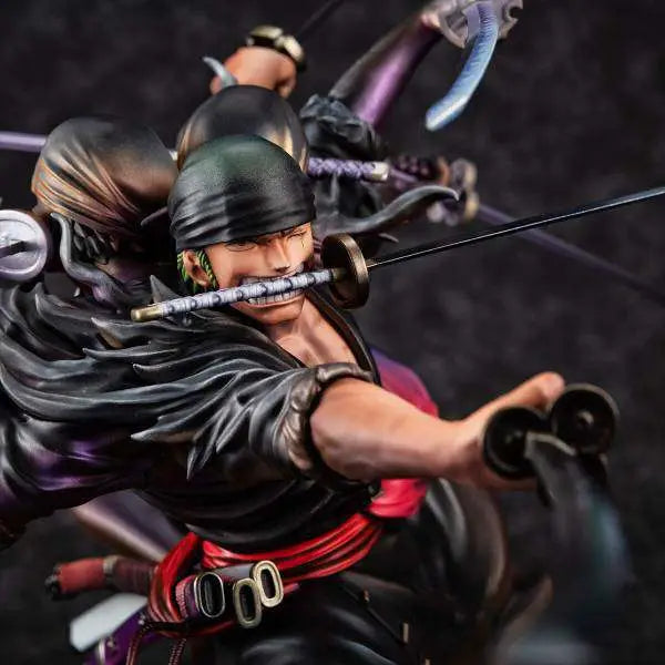 One Piece Pop Zoro Demon Asura Statue