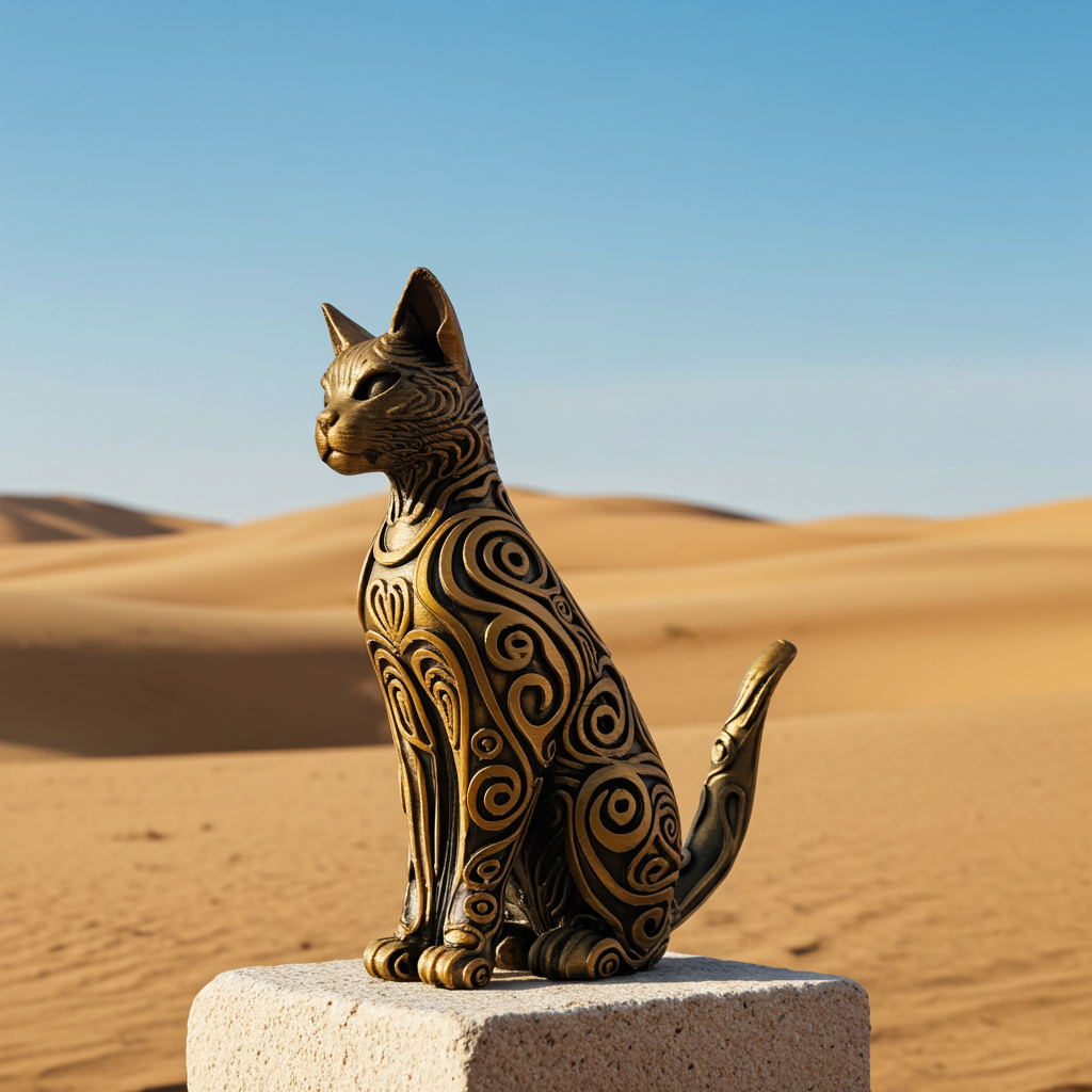 Majestät der Stille – Katze