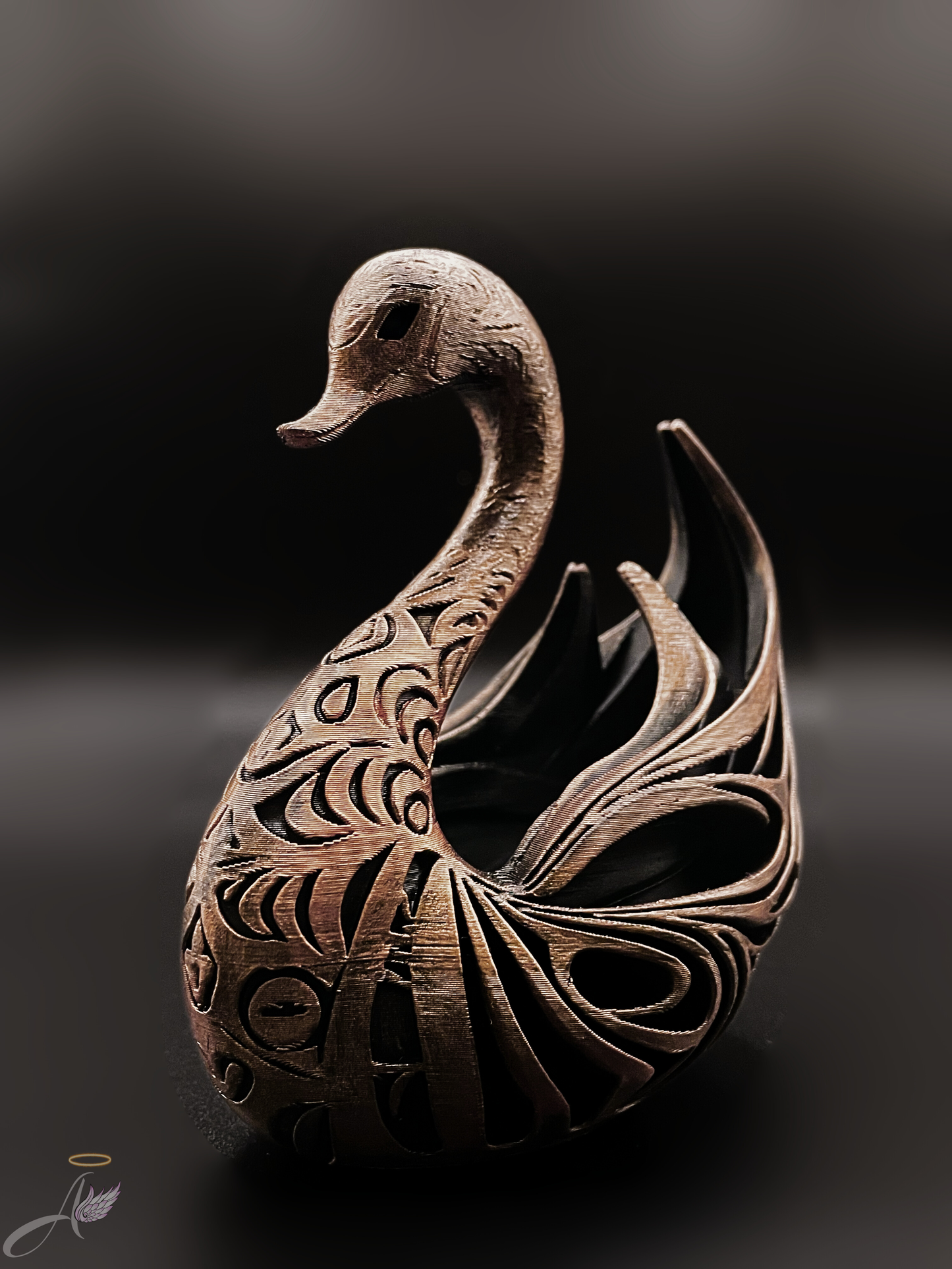 Eleganz des Wassers – Schwan