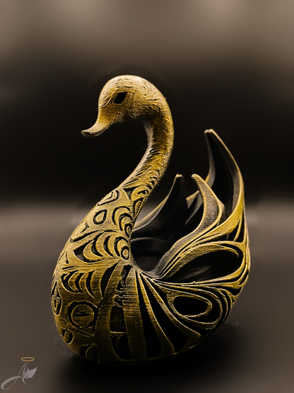 Eleganz des Wassers – Schwan