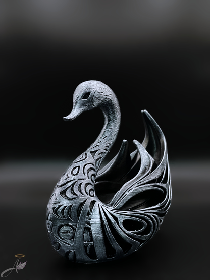 Eleganz des Wassers – Schwan