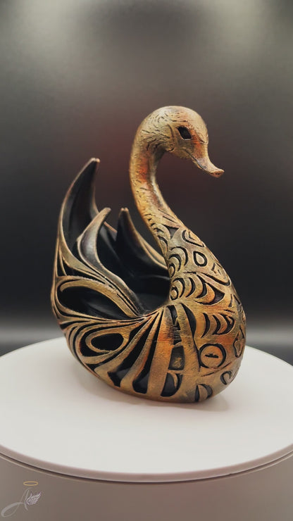 Eleganz des Wassers – Schwan