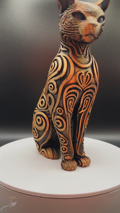 Majestät der Stille – Katze