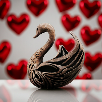 Eleganz des Wassers – Schwan